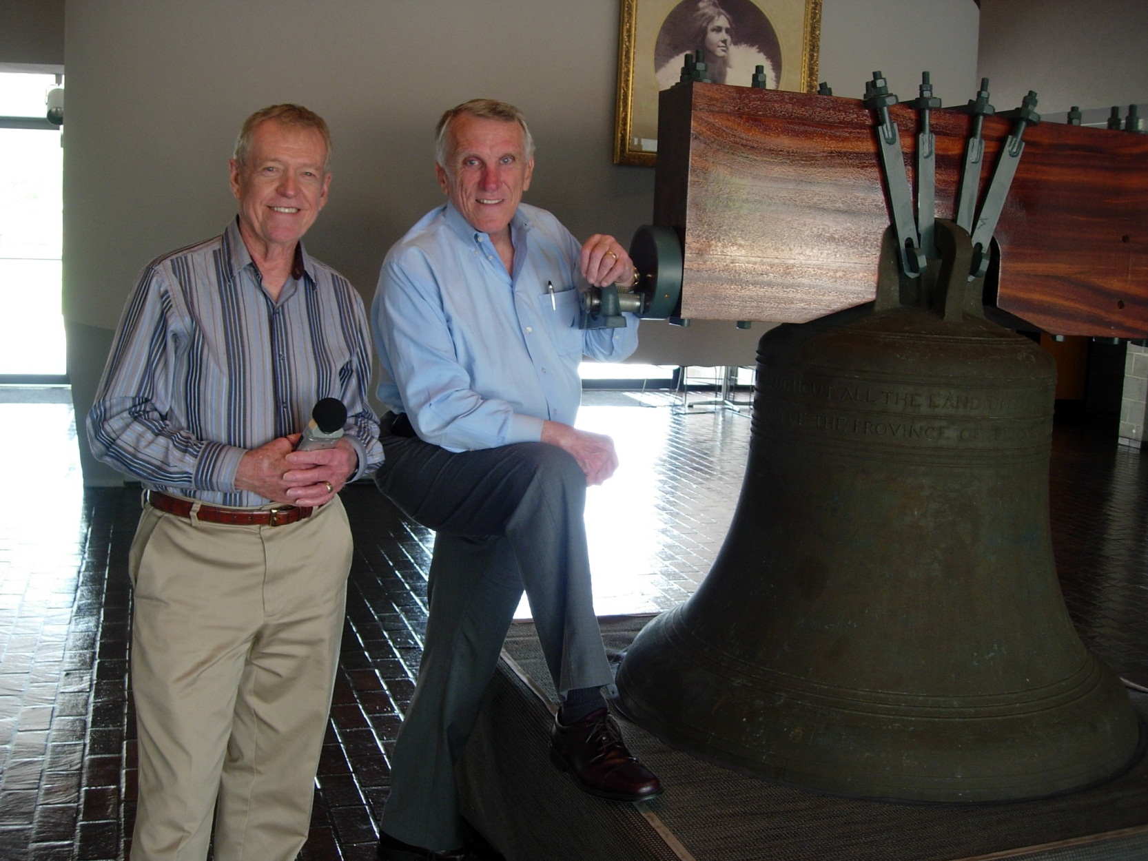Bill Buchanan and Tumbleweed Smith and the Liberty Bell