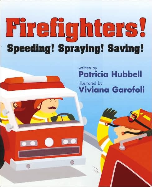 Firefighters Speeding Spraying Saving