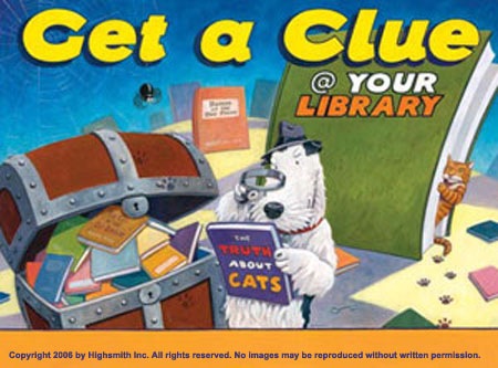 Get a clue at your library
