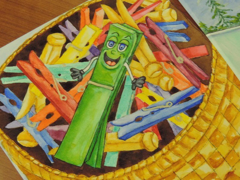 The Adventures of Pinchie the clothespin