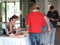 Mindy Miralia book signing Mindy Miralia book signing