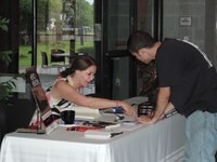 Mindy Miralia book signing Mindy Miralia book signing