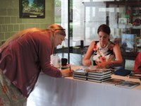 Mindy Miralia book signing Mindy Miralia book signing