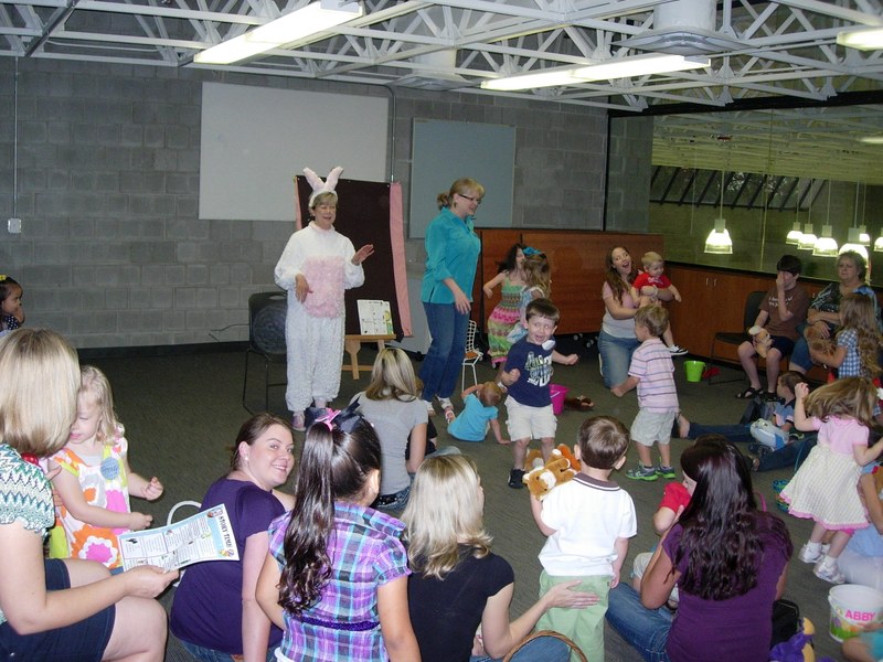 Hop on Over to Story Time.