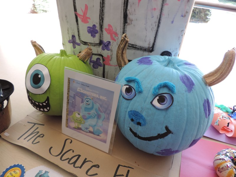 Monster Inc. Pumpkins
