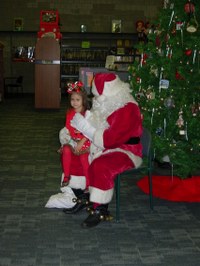 Pictures with Santa