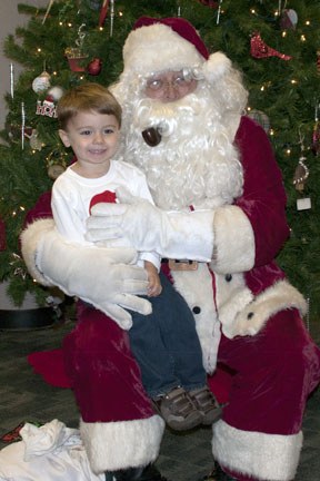 Santa with child, Max