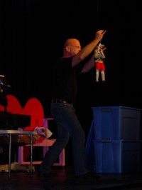 Greg Ruhe of Puppet Pizzazz and Pinocchio Greg Ruhe of Puppet Pizzazz and Pinocchio