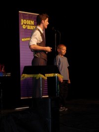 Magician John O'Bryant & Jarrod Magician John O'Bryant & Jarrod