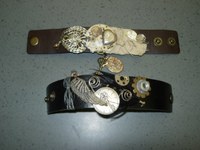 Finished Steampunk Cuffs Finished Steampunk Cuffs