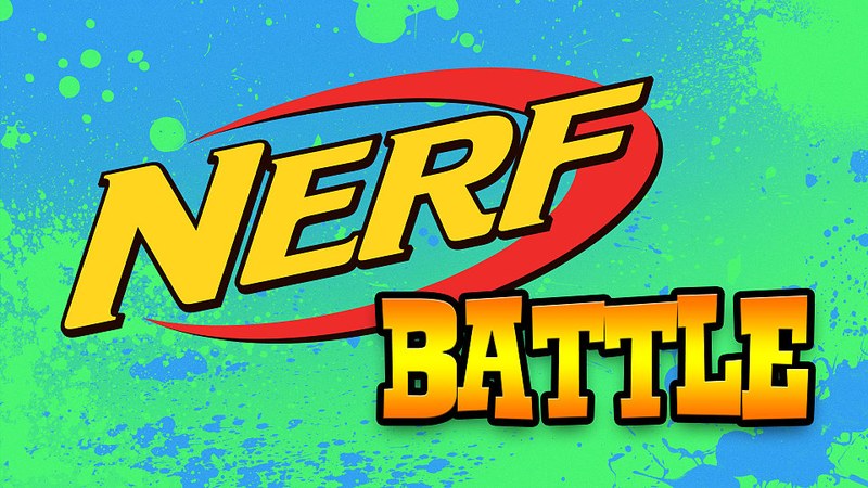 Teen Nerf Battle