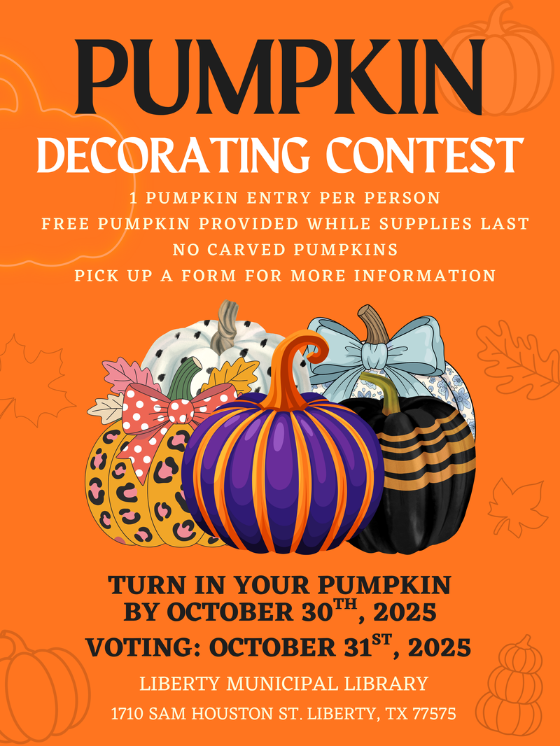 Pumpkin Decorating Contest Pumpkin Decorating Contest